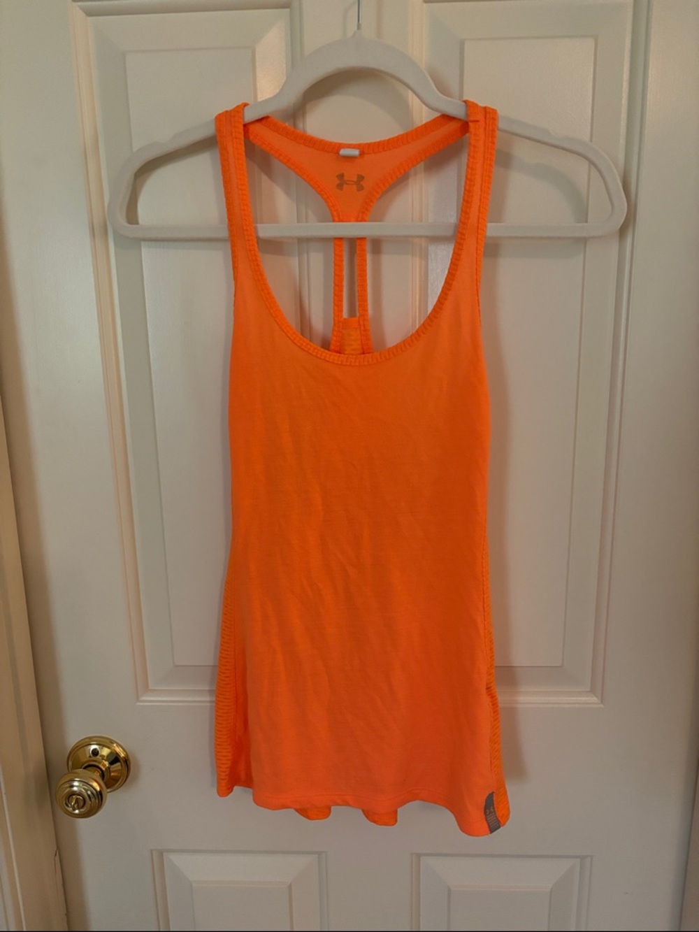 Under Armour Neon Orange Women's Racerback Tank XS
